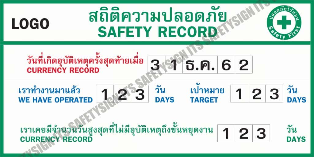 ป้ายสถิติ